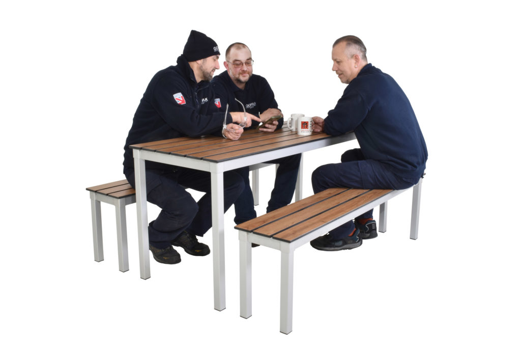 Enviro Outdoor Dining Benches Furniture For Colleges and Universities