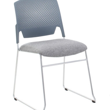 Edge Upholstered Sled Base Chair