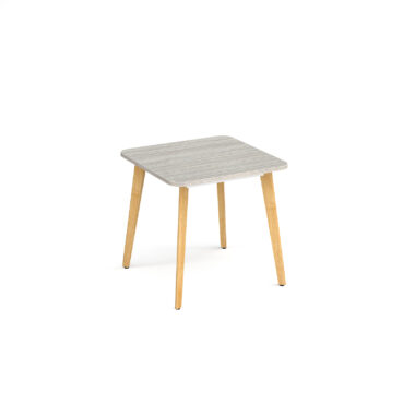 Halle wooden leg square table